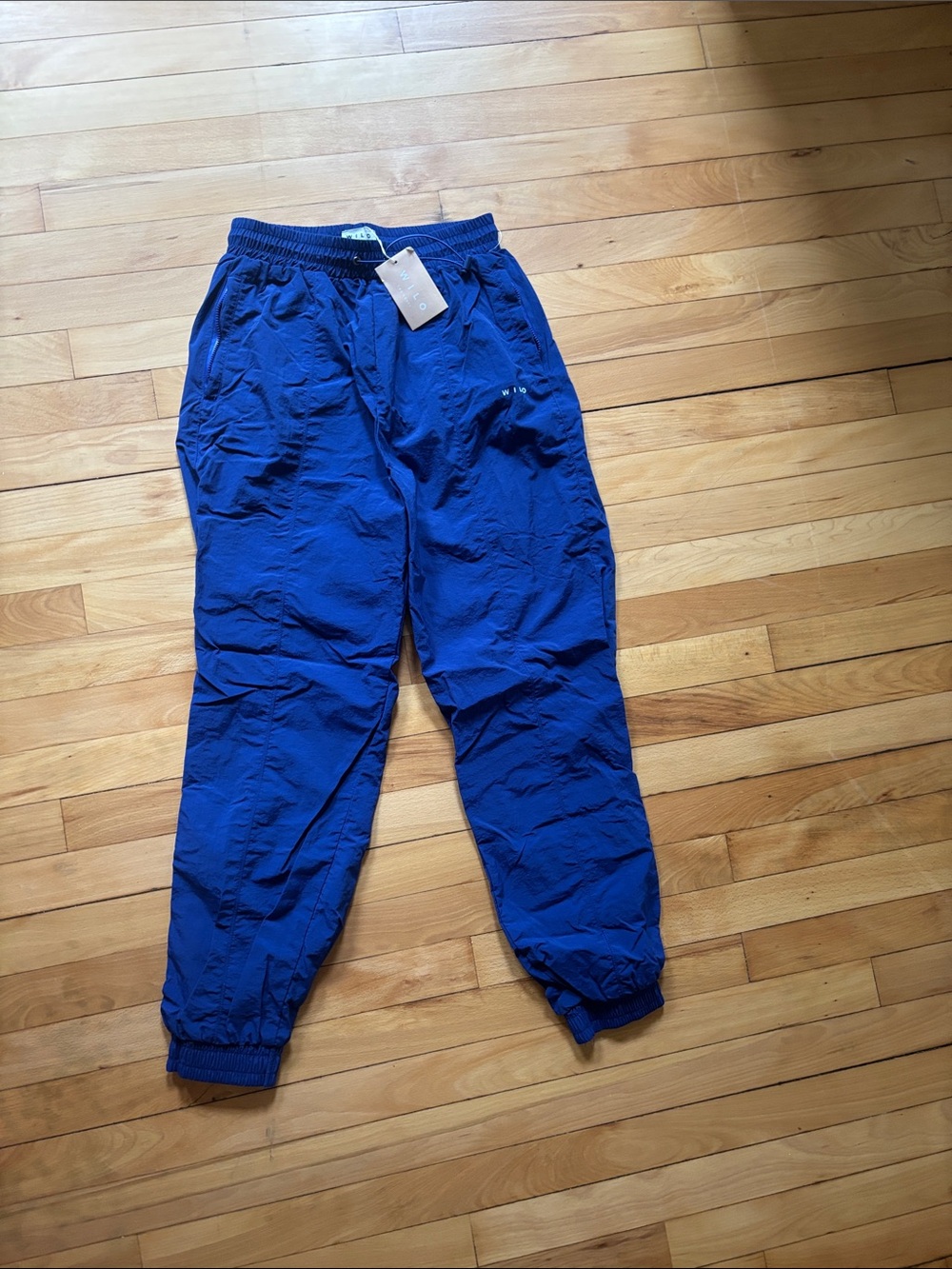 Blue Wilo Parachute Pants (surf the web)